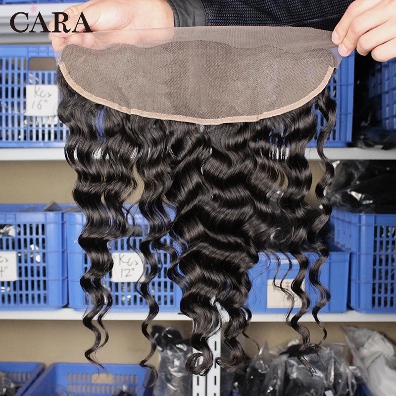 Loose Wave Bundles With Frontal Closure 3 Brazilian Hair Weave Bundles With Closure 4 Pieces/Lot Remy Human Hair 13x4 Lace CARA Loose Wave Bundles With Frontal Closure 3 Brazilian Hair Weave Bundles With Closure 4 Pieces/Lot Remy Human Hair 13x4 Lace CARA