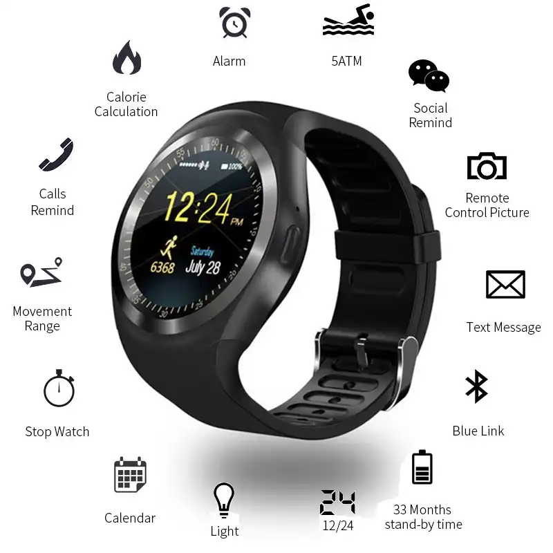 new y1 smart watch