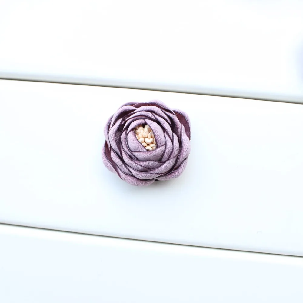 satin fabric flowers (4)