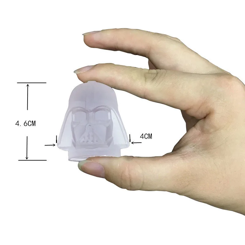 1 шт 4 шт набор черный воин муравей шлем штурмовая силиконовая для кубиков льда артефакт Рождество diy кубик льда
