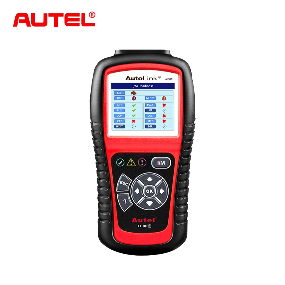 Autel AutoLink AL519 Auto Car Diagnostic Tool OBD2 OBDII Scanner Car Fault Code Reader OBD2 CAN Code Reader Scanner free Upgrade Autel AutoLink AL519 Auto Car Diagnostic Tool OBD2 OBDII Scanner Car Fault Code Reader OBD2 CAN Code Reader Scanner free Upgrade