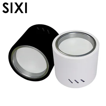 

X10 DHL free Led surface mounted downlight 7W/12W/15W/18W/24W Anti-fog hanging wire hanging rod downlight fog lamp