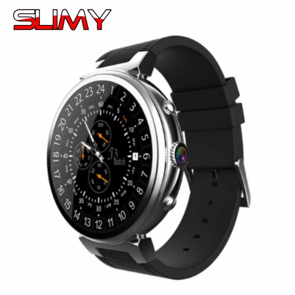 

Slimy I6 Smart Watch Android 5.1 OS MTK6580 Smartwatch Support 3G SIM Card GPS Wifi Heart Rate Sports Wristwatch for IOS Android