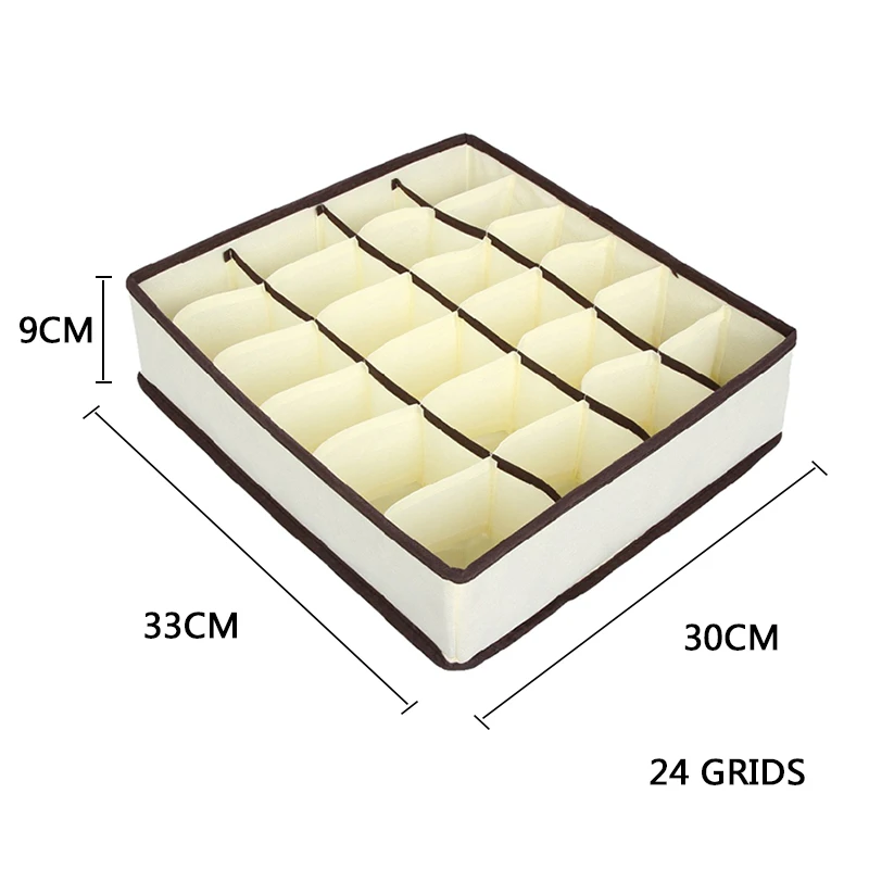 LASPERAL органайзер для ящика шкафа коробки для нижнего белья бюстгальтер для домашнего хранения нетканый органайзер для шарфов, носков и бюстгальтеров коробка для хранения