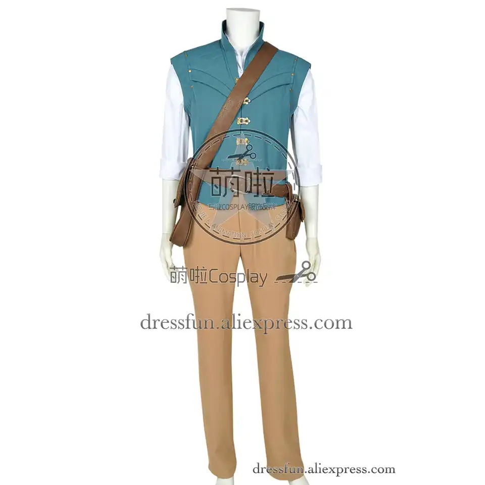 Tangled Rapunzel Cosplay Flynn Reiter Eugene Fitzherbert Kostum Outfits Vollen Satz Anzug Dieb Uniform Mode Schnelles Verschiffen Rapunzel Cosplay Flynn Riderrapunzel Tangled Cosplay Aliexpress
