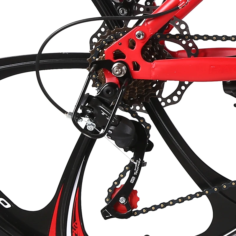 26 inch 21 speed fashionable mountain bike double disc brakes folding bikes bicicleta Bicycle|Велосипед| |