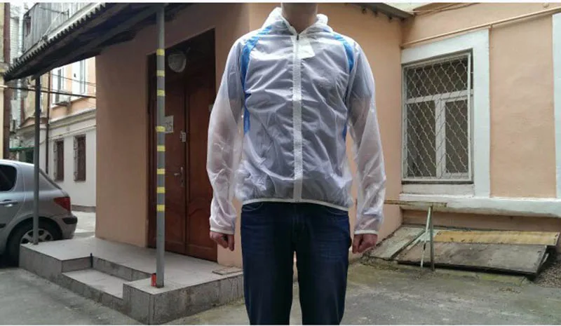 ROCKBROS Waterproof Cycling Jersey breathable Jacket Jersey Windproof Coat Clothing MTB Reflective Bike Road Raincoat RK0019 (4)