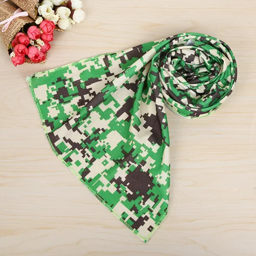 Printing Camouflage Sport Ice Towel Utility Enduring Instant Cooling