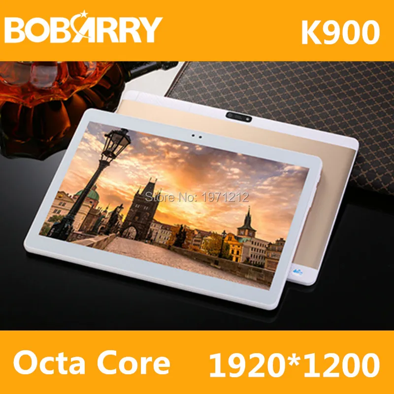 BOBARRY 10 Inch Tablet PC 3G 4G Lte Octa Core 4GB RAM 32GB ROM Dual SIM 8.0MP Android 6.0 GPS 1920*1200 HD IPS Tablet PC 10