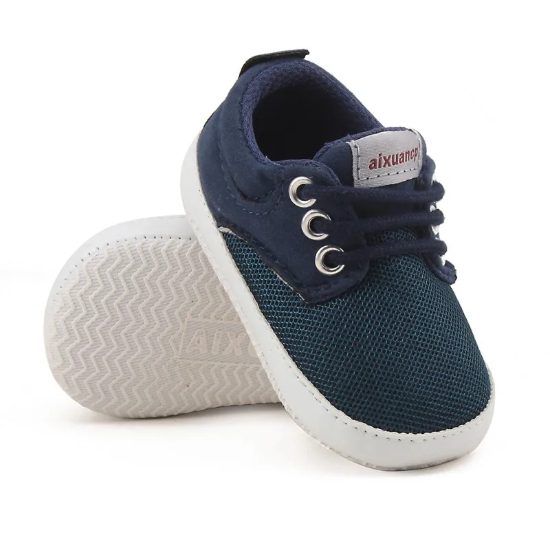 

Baby Boy Shoes Mesh Newborn First Walkers Soft Sole Non-slip baby Shoes Casual Outdoor Infant Boys Shoes 0-18M