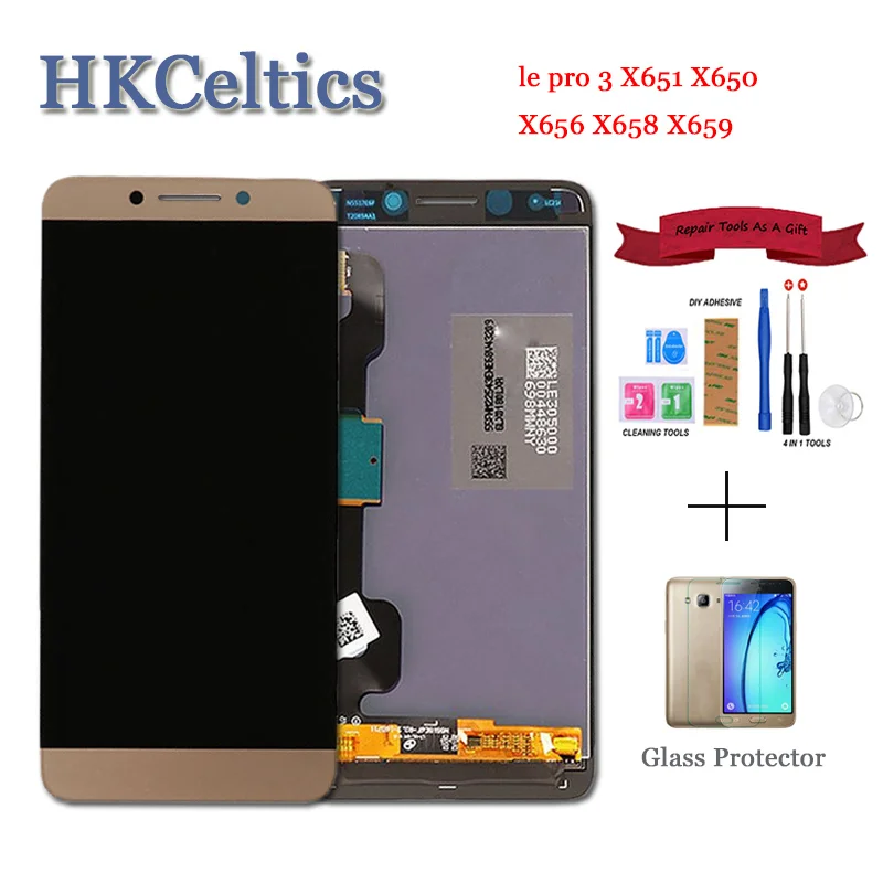 Pаспродажа Оригинальный 5,5 для LeTV LeEco Le Pro 3X650 ЖК дисплей + сенсорный экран Leeco X651 X656 X658 X659 дигитайзер Запасные части