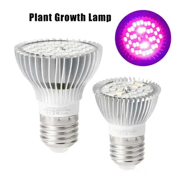 

Full Spectrum Cfl LED Plant Grow Lamp E27 E14 Plant Light Bulbs 85-265V SMD 5380 Flower Seedlings Greenhouse Growth Phyto Lamp