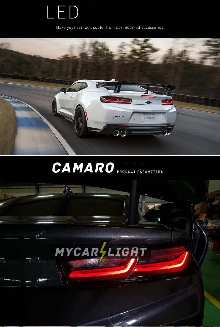 Автомобильный Стильный чехол для Chevrolet camaro задний светильник s camaro задний светильник s светодиодный задний светильник светодиодный задний фонарь Certa задний светильник