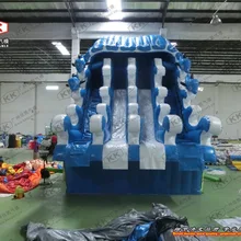 Надувной морской Рай горка/надувная морская волна горка для парка wter