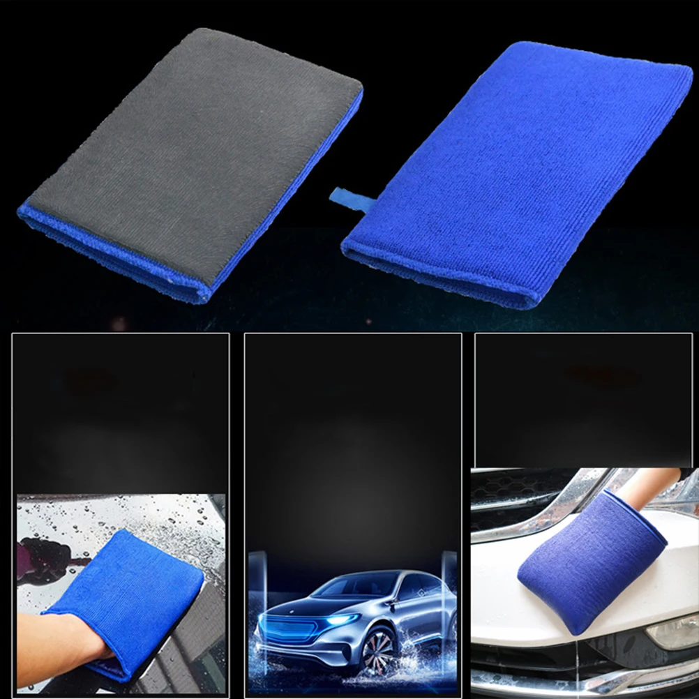 Автомобильные изысканные волшебные перчатки для мытья автомобиля, перчатки для мытья автомобиля, глиняные перчатки, глиняные полотенца для детализации и полировки автомобилей(синие