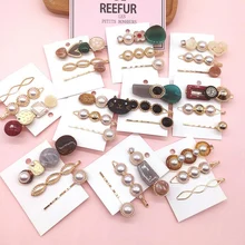 Vintage Simple Imitation Pearl Hairpin With Three Piece Set Heart One Word Hairpin Hair Styling Accessories For Women Girls final girls three girls three tragedies one unthinkable secret