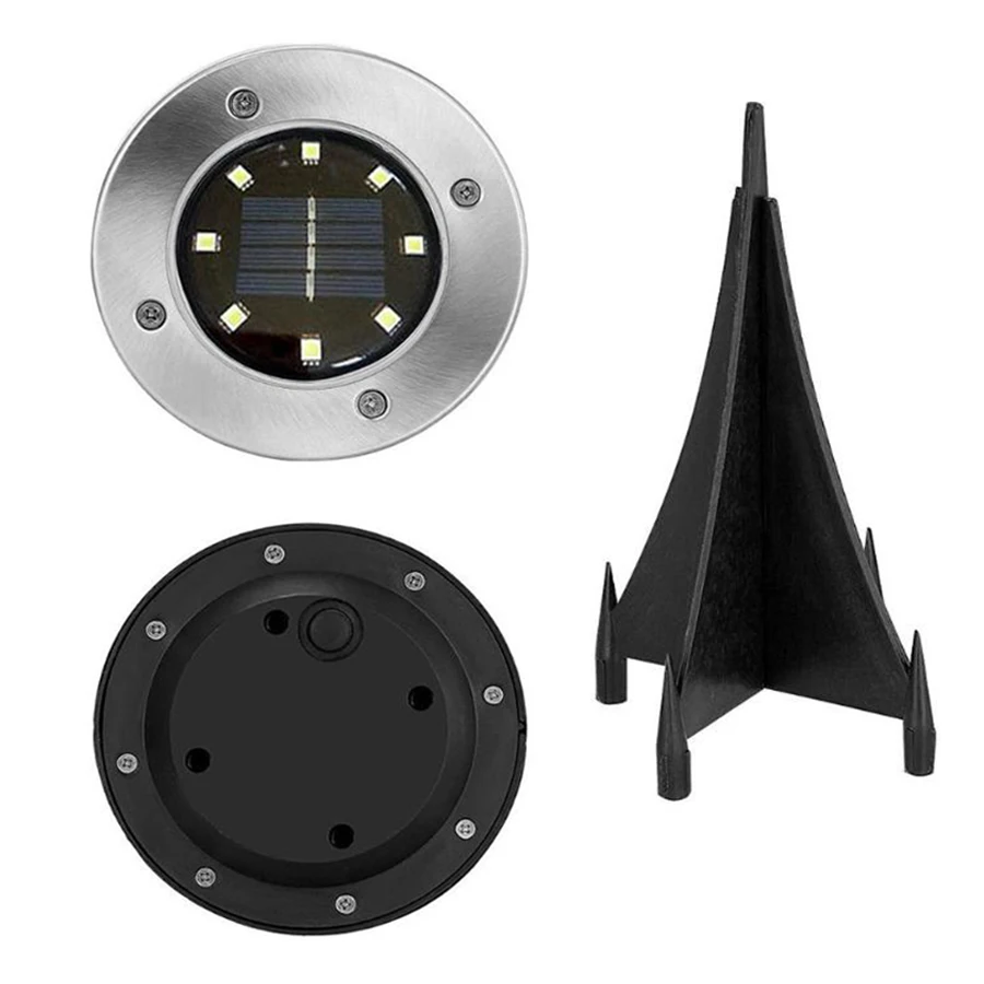 Thrisdar-4LED-8-LED-Outdoor-Solar-Ground-Light-Waterproof-Garden-Patio-Buried-Floor-Light-Lawn-Pathway (1)
