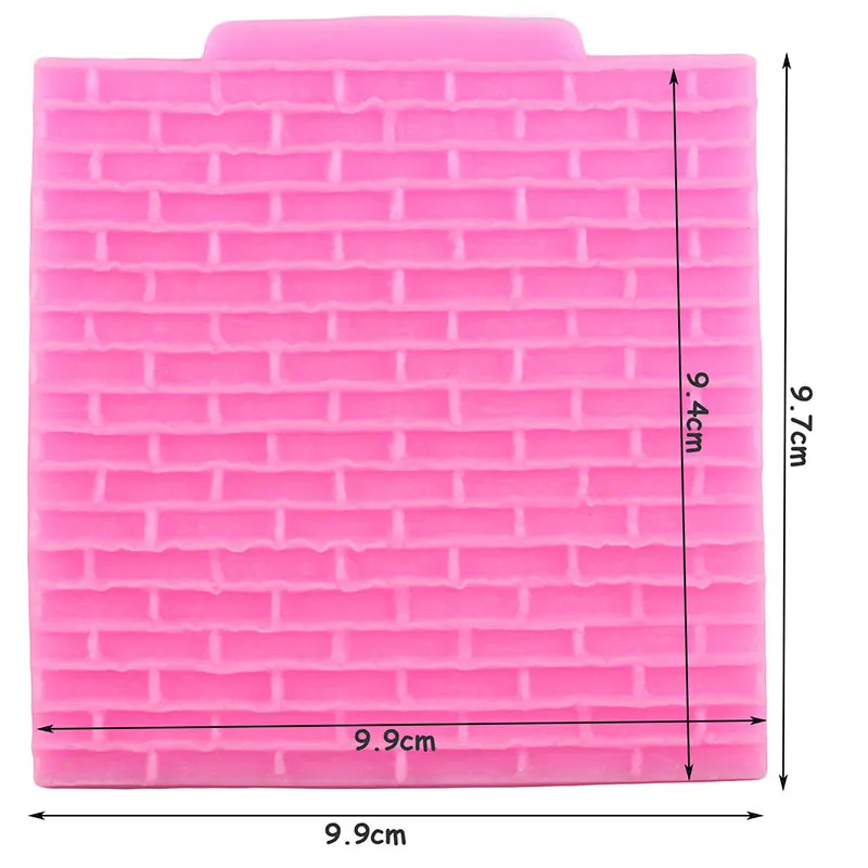 Текстурные инструменты для украшения тортов из мастики силиконовая форма для дерева кора кирпичная стена силиконовый коврик для выпечки Кондитерские инструменты