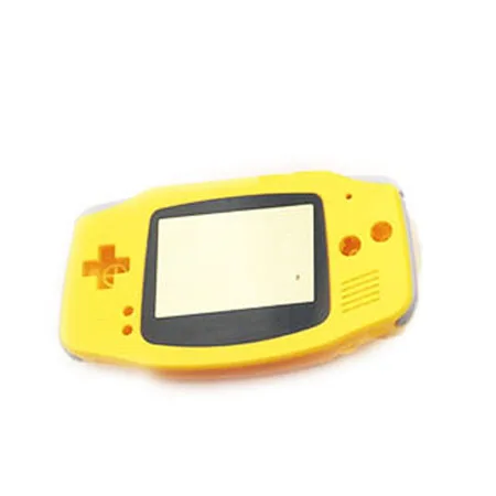 Пластиковый красочный чехол для ремонта корпуса для nintendo Gameboy Advance GBA - Цвет: D1 Yellow