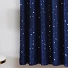 ICECUR Shiny Silver Stars Blackout Curtains for Kids Child Bedroom Korean Style Window Voile Tulle Curtains for Living Room ► Photo 3/6