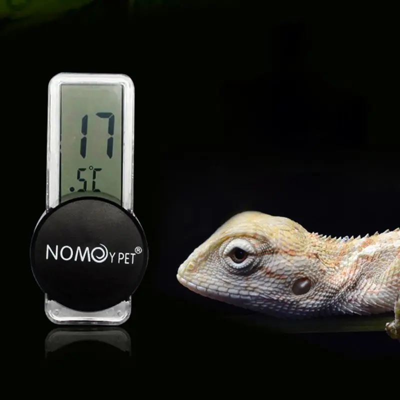 LCD Digital Reptile Thermometer Temperature Humidity Indicator Thermometer and Hygrometer for Reptile