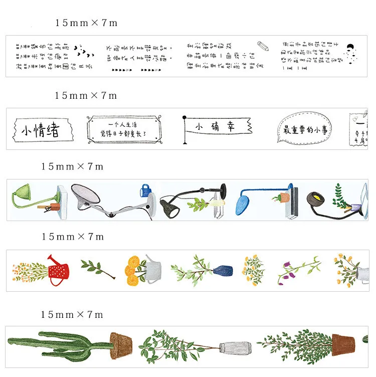 1 шт. жизнь 100 видов отношения бумаги маскировки ленты японский Васи клейкие ленты Diy Скрапбукинг Стикеры канцелярские школьные принадлежности