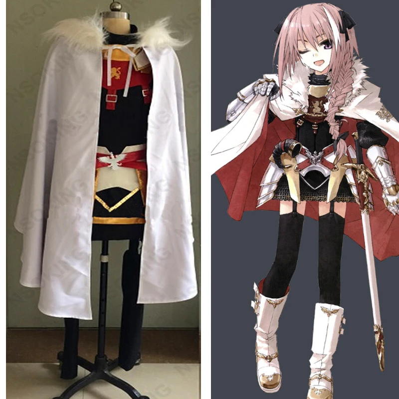 Аниме Fate Grand Order Astolfo Косплей Костюм на заказ Apocrypha|cosplay costume|costume cosplayanime costume cosplay |