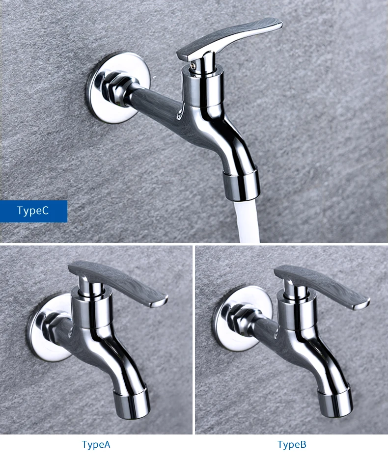 Robinet De Jardin Chromé 1,9 Cm + Bouchon - Laiton, Remplacement Direct, Pour Usage Extérieur