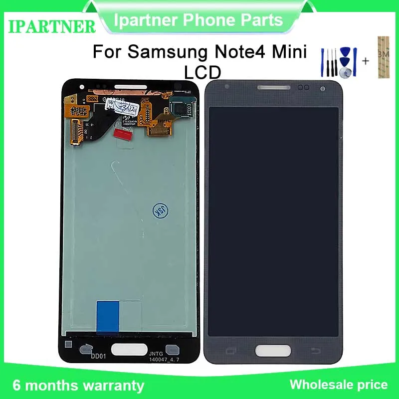 

4.7 Inch Super OLED for Samsung Note 4 Mini G850F G850M LCD Display Touch Screen Digitizer Assembly Replacement Parts +Tools