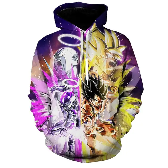 2019 Dragon Ball Z Super Hoodies 3D Printed Pullovers Sweatshirts