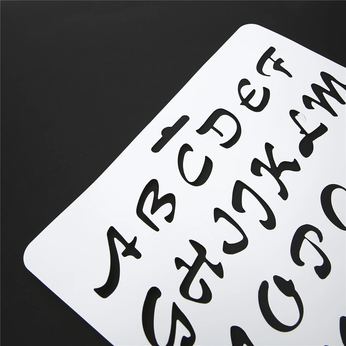 Горячие буквы алфавита трафарет тонкие пластиковые буквы и цифры краски искусство ремесло подарок