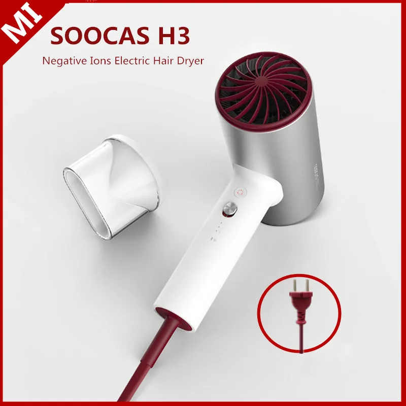 Preise SOOCAS H3 EU Stecker Negative Ionen Haar Trockner 1800W Professionelle 3 modus Schlag Trockner Aluminium Legierung Starke Elektrische Haar trockner