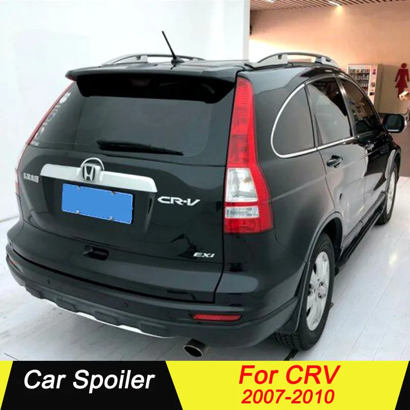 ABS Материал задний машинный спойлер для honda CRV 2007 2008 2009 2010 грунтовка Цвет украшение в виде хвостового крыла Спойлер для honda CR-V