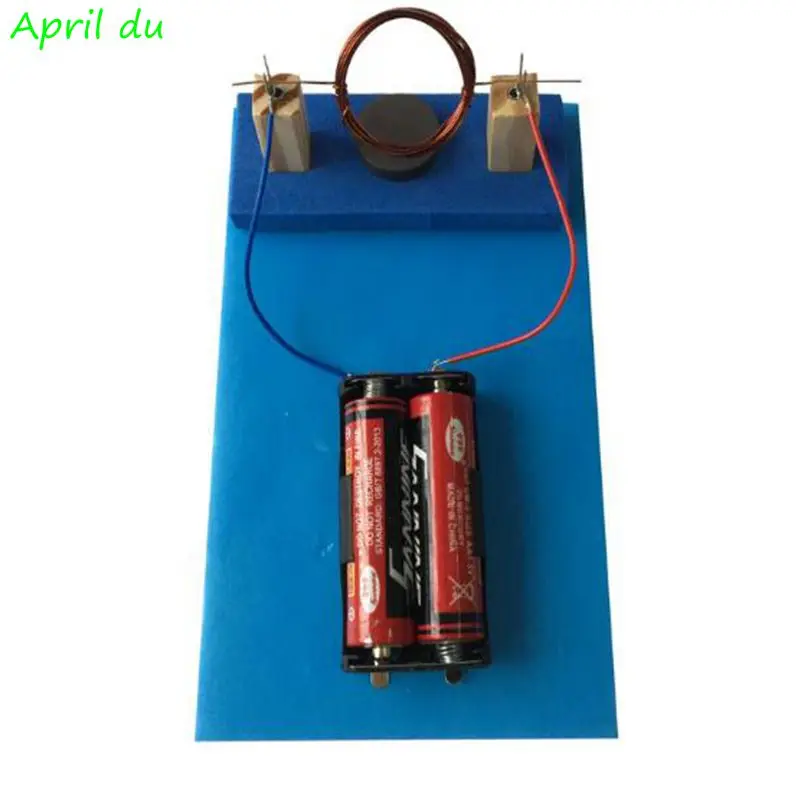 

April Du Diy physical DC motor technology material children's educational toys