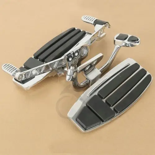 

Motorcycle Driver Foot Board Floorboard Kit For Honda Goldwing GL1800 & F6B Models 01-17 11