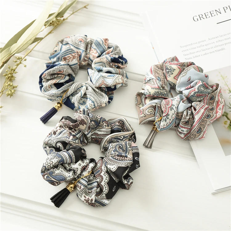 

KoreaNew cross hairlady Pearl Fashion Rope headdress Flower Rubber Bands Small Adorn Article Girls pure color hair ringsadorn