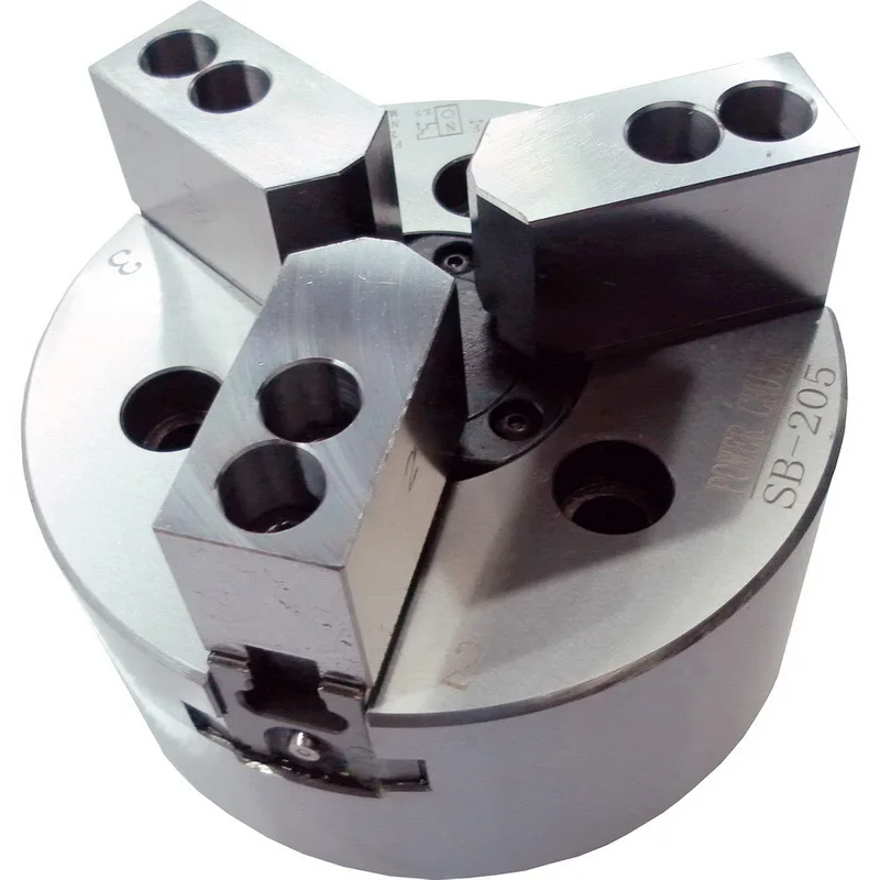 

MOSASK SB-206 6 inch 3-claw CNC lathe boring tool holder hole processing hollow hydraulic power chuck