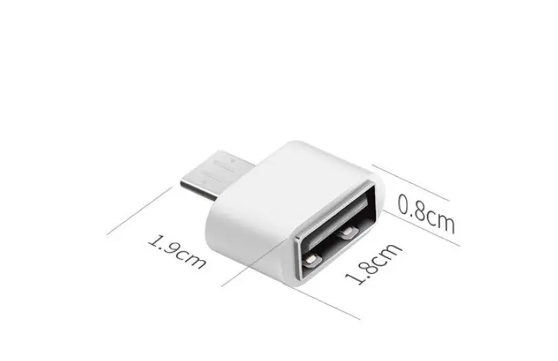 Новые горячие телефонные адаптеры Micro USB 2,0 Женский к USB 3,1 type C Мужской конвертер USB-C OTG адаптер подарок ov24 p30