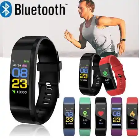 color lcd screen id115 plus smart bracelet