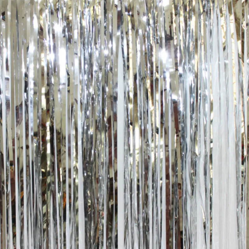 5packs 100cm Gold Silver Balloon Foil Tassels Garlands Tinsel Tassel Wedding Happy Birthday Party Decoration Ornaments Supplies 5packs 100cm Gold Silver Balloon Foil Tassels Garlands Tinsel Tassel Wedding Happy Birthday Party Decoration Ornaments Supplies