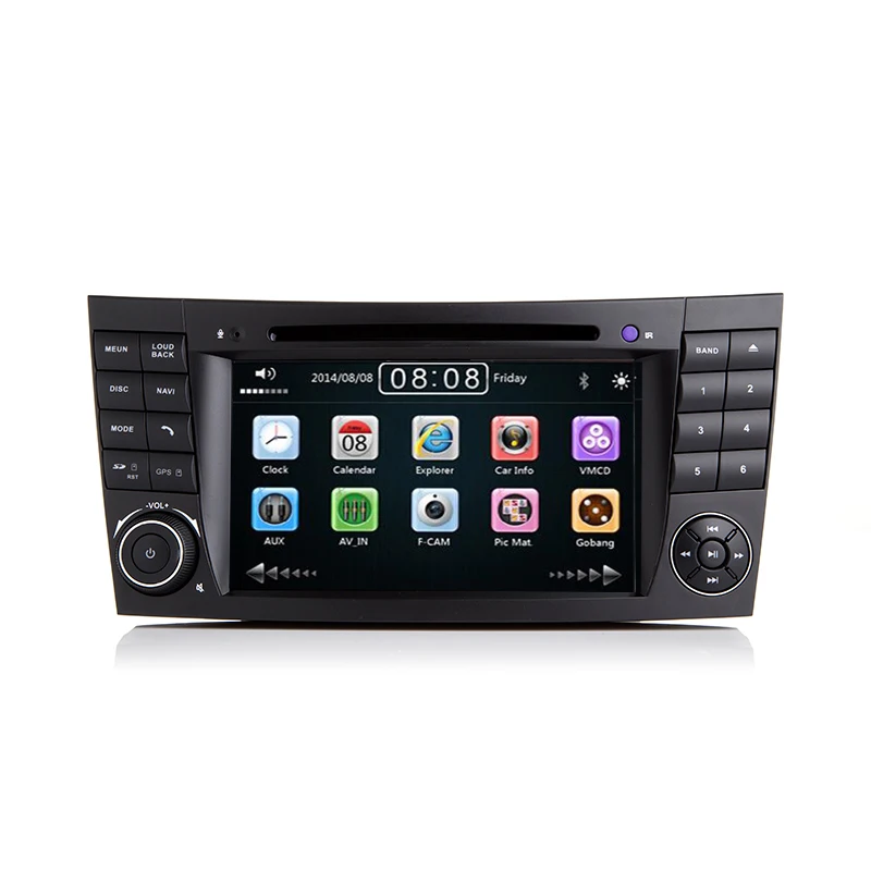 2 din Car Radio GPS Navigation DVD Player FM AUX for Mercedes Benz W211 W463 CLS W219 Autoradio for CLK W209 GPS Navi