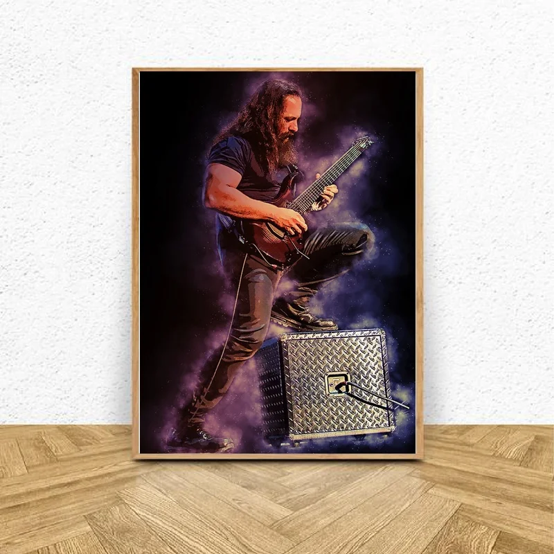 

John Peter Petrucci Music Star Art Canvas Poster Painting Living Room Home Decor