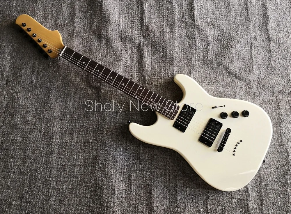 

Shelly new store factory custom jet roadstar series electric guitar alder body 6 strings bullet truss rod string through guitar