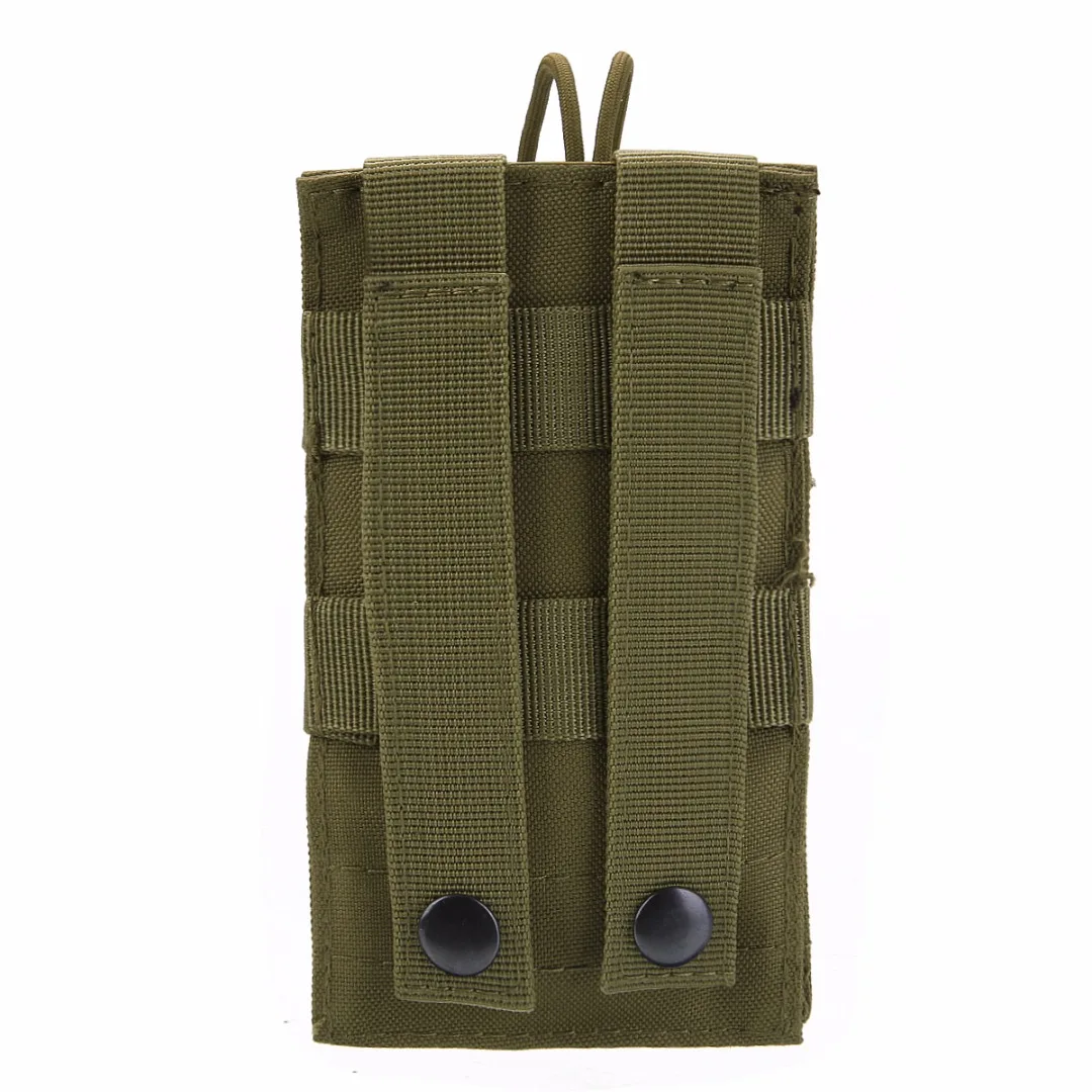 Военно-тактические нейлон кобура для рации бокс для охоты Walkie Talkie кобура с открытым верхом M4 Mag мешок для спорта на открытом воздухе