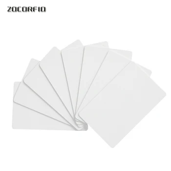 

Free shipping(50 Pcs)125Khz RFID Writable chips/ T5577/T5557 Cards Proximity Rewritable white PVC