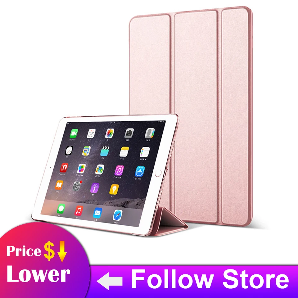 

For iPad Mini Case Smart Flip Stand Holder For Apple iPad Mini 1 2 3 Leather Cover Ultra Slim Wake Up Sleep Shockproof For Apple