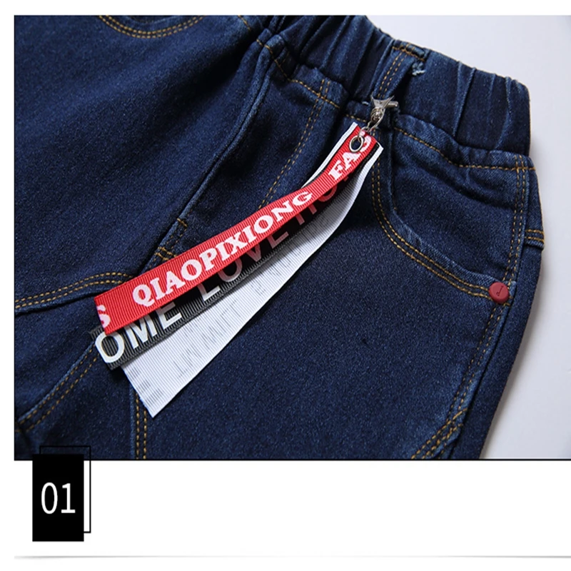 Baby Boys and childrens jeans Pants clothes In the spring and autumn South Korean style Radish jeans Stylish kids Clothing LRZLYX-A3 (13)