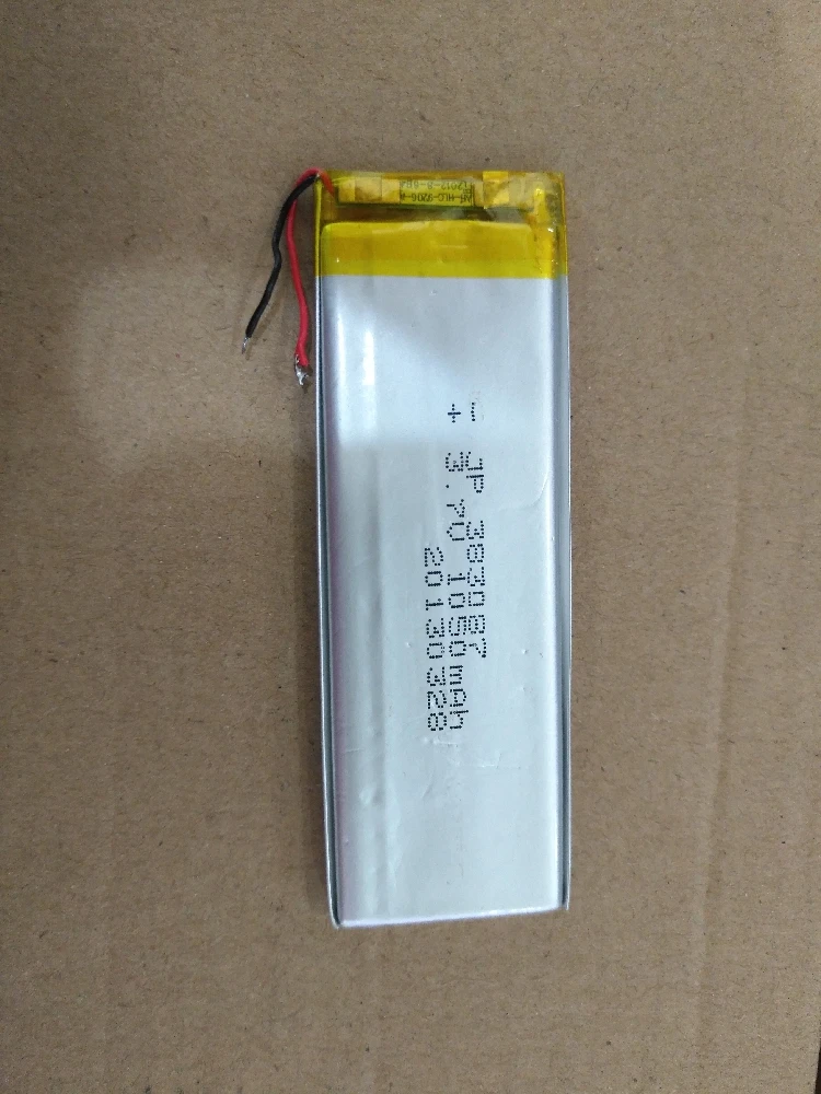 Пакет 3 7 V полимерная литиевая батарея 383087 1050MAH|polymer lithium battery|3.7v polymer batterylithium battery 3.7v