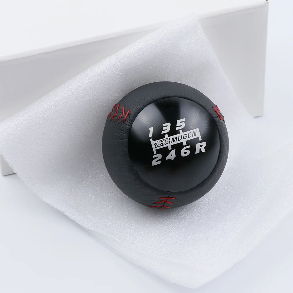 

Mugen Black/Red 5/6 Speed M10x1.5 Manual Gear Shift Knob for Honad Civic Fit Accord EK9 EP3 FN2 DC2 DC5 S2000 FD2
