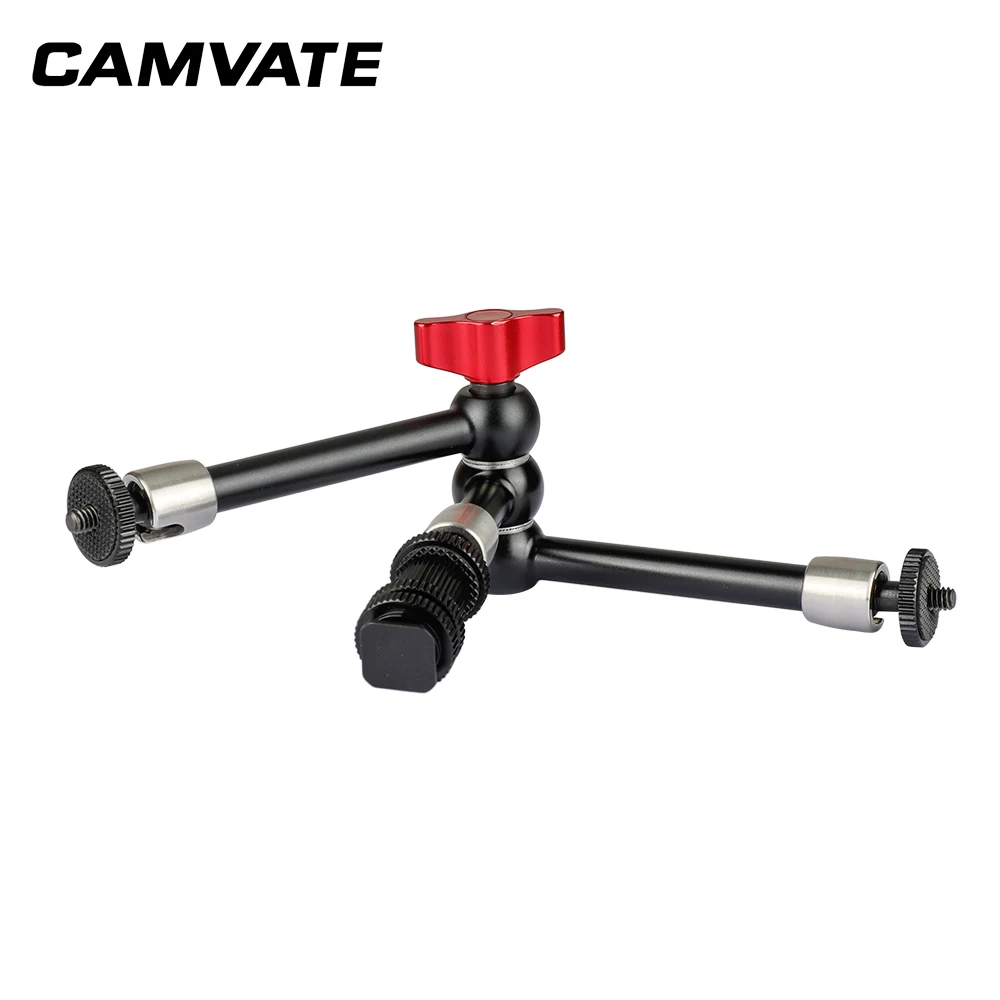 

CAMVATE Multi-purpose 11" Articulating Magic Arm With Three Arms And Shoe Mount C2114